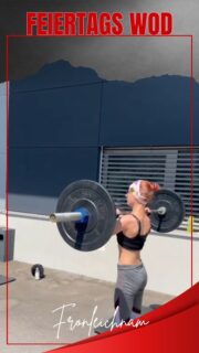 Unser Feiertags-Workout an Fronleichnam:

Team of 2 AMRAP 40'

17 Power Cleans
75 Air Squats

At the end of every round unload the bar an Carry it 200m. Repeat this with the plates. Load the bar for the next round. 

#functionalfitness #crossfitbox #CrossFitKroftlaggl #CrossFitCommunity #crossfitdach #fitness #weightlifting #teamwod #sports #sportintirol