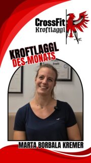 Unser Kroftlaggl des Monats OKTOBER:
🥳 MARTA BORBALA KREMER

💪🏋‍♀️ Willst du auch ein Kroftlaggl oder Kroftmadl werden? Vereinbare noch heute ein kostenloses Probetraining und überzeuge dich selbst von unserem umfangreichen Angebot und unserer starken Community!

☎️ +43 (0)664 197 2906
📧 info@crossfit-kroftlaggl.at
...oder PN 📬

#crossfitkroftlaggl #crossfitbox #sportintirol #crossfit #kirchbichl #kroftlaggl #kroftmadl #fitness #crossfitdach #crossfitkids #eleiko #grwichtheben #mobility #endurance #hyroxtraining #nutrition #functionalfitness