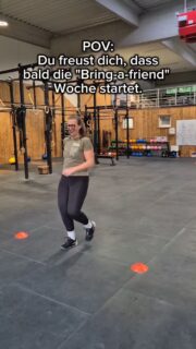 💪 Vor dem On-Ramp-Kurs, der allen Einsteigern einen sicheren Start ins CrossFit ermöglicht, findet immer unsere "Bring-a-friend-week" statt. 

Wie gewohnt können alle, die bereits bei uns trainieren (egal ob regelmäßig oder nicht) die ganze Woche kostenlos Freunde mitbringen. 💕🙌

Zeigt euren Buddies, warum ihr so gerne zu uns kommt und was die Magie von CrossFit alles kann 🤌

#crossfit #functionalfitness #bringafriend #training #teamwork
